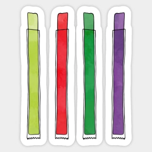 Ice Pop Summer Popsicle Sticker